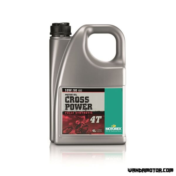 4-stroke oil Motorex Cross Power 10W/50 4L